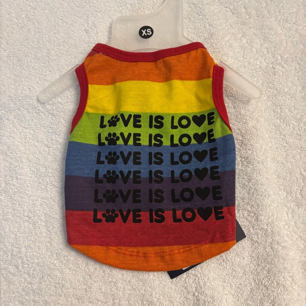 Love is Love Rainbow Pet Shirt